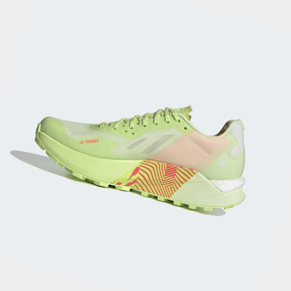 Zapatillas Trail Running Adidas Terrex Agravic Ultra Mujer Chile Verde - HREJZA819