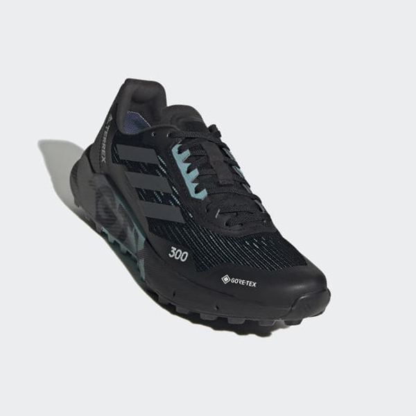 Zapatillas Trail Running Adidas Terrex Agravic Flow 2.0 GORE-TEX Mujer Chile Negras - JSUQAK312