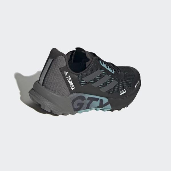 Zapatillas Trail Running Adidas Terrex Agravic Flow 2.0 GORE-TEX Mujer Chile Negras - JSUQAK312