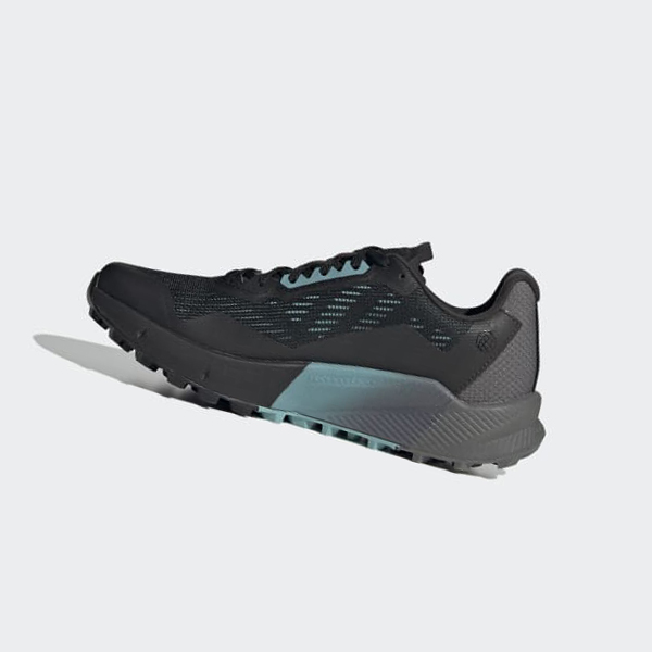 Zapatillas Trail Running Adidas Terrex Agravic Flow 2.0 GORE-TEX Mujer Chile Negras - JSUQAK312