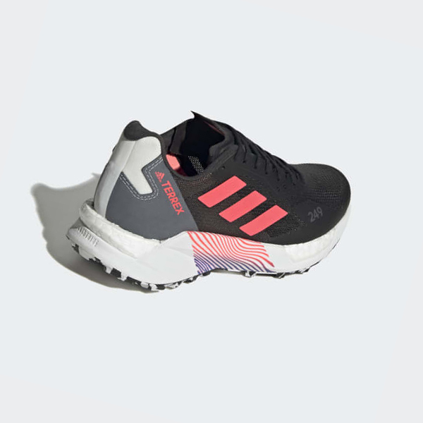 Zapatillas Trail Running Adidas Terrex Agravic Ultra Mujer Chile Negras - OSXHFT247