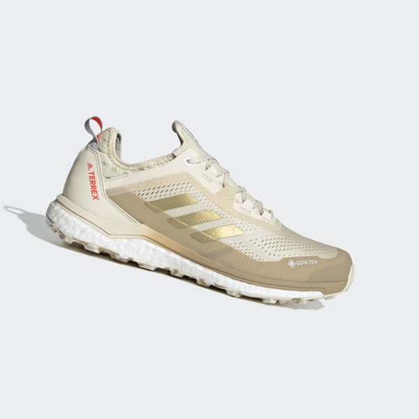 Zapatillas Trail Running Adidas Terrex Agravic Flow GORE-TEX Hombre Chile Beige - ROZJXC038