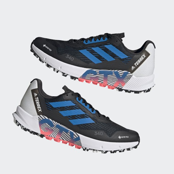 Zapatillas Trail Running Adidas Terrex Agravic Flow 2.0 GORE-TEX Hombre Chile Negras - RSMKHC503