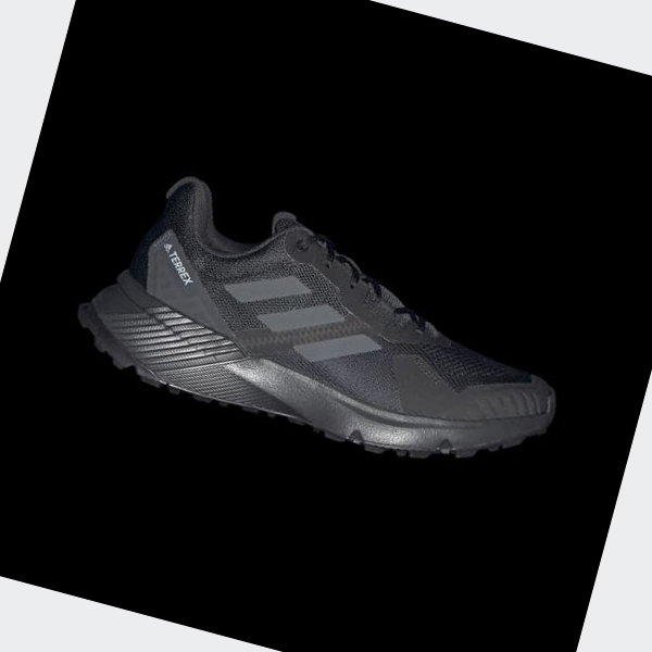 Zapatillas Trail Running Adidas Terrex Soulstride Hombre Chile Negras - ABQZIX073