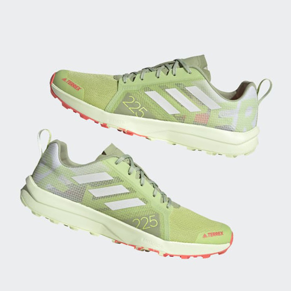 Zapatillas Trail Running Adidas Terrex Speed Flow Hombre Chile Verde - CJQVOH034