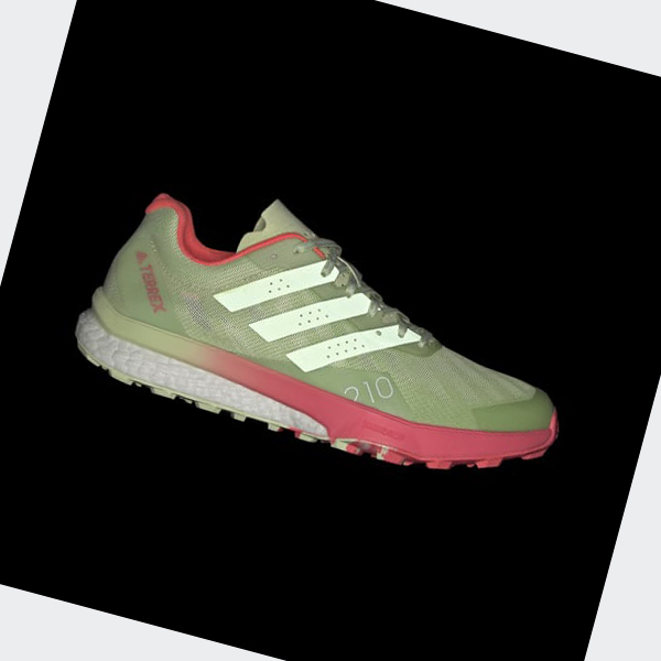 Zapatillas Trail Running Adidas Terrex Speed Ultra Mujer Chile Verde - ETKUGJ321