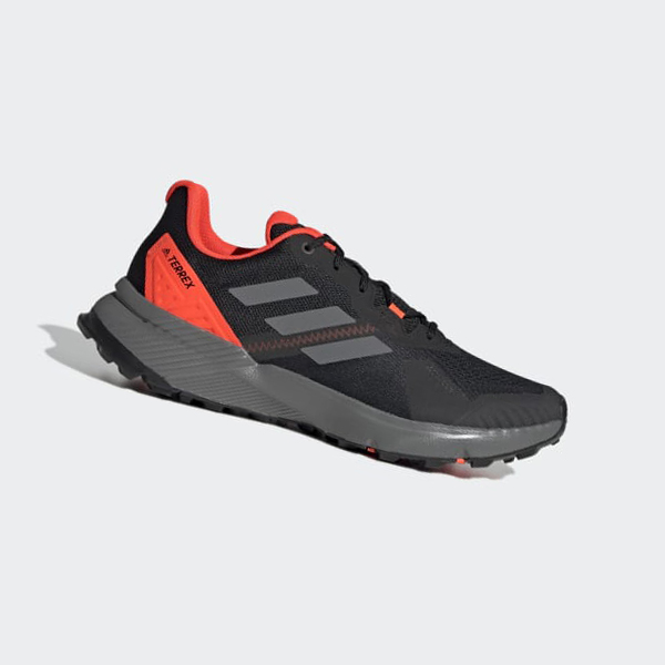 Zapatillas Trail Running Adidas Terrex Soulstride Hombre Chile Negras - HWIJRU461