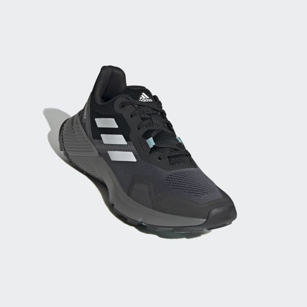 Zapatillas Trail Running Adidas Terrex Soulstride Mujer Chile Negras - VLZMRN834