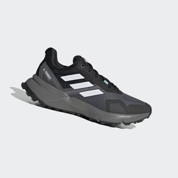 Zapatillas Trail Running Adidas Terrex Soulstride Mujer Chile Negras - VLZMRN834