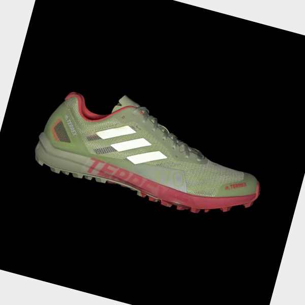 Zapatillas Trail Running Adidas Terrex Speed Pro Mujer Chile Verde - YRTKQN390