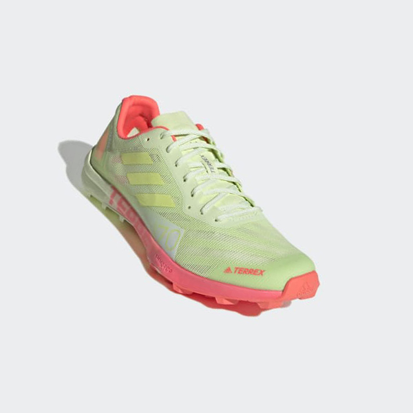 Zapatillas Trail Running Adidas Terrex Speed Pro Mujer Chile Verde - YRTKQN390