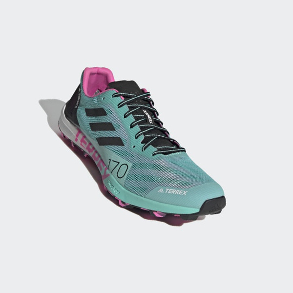 Zapatillas Trail Running Adidas Terrex Speed Pro Mujer Chile Turquesa - YZEXHL513