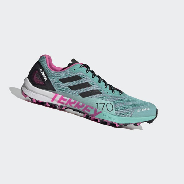 Zapatillas Trail Running Adidas Terrex Speed Pro Mujer Chile Turquesa - YZEXHL513