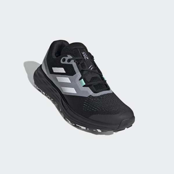 Zapatillas Trail Running Adidas Terrex Two Flow Mujer Chile Negras - BFMWCT097