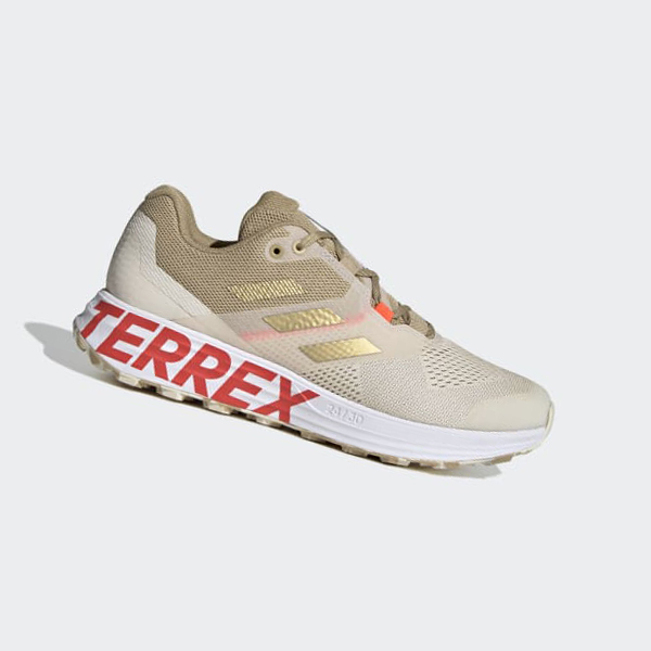 Zapatillas Trail Running Adidas Terrex Two Flow Hombre Chile Beige - EKQAUX739