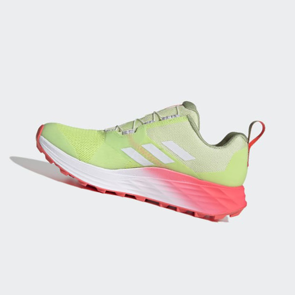 Zapatillas Trail Running Adidas Terrex Two BOA Mujer Chile Verde - JOWTIE159