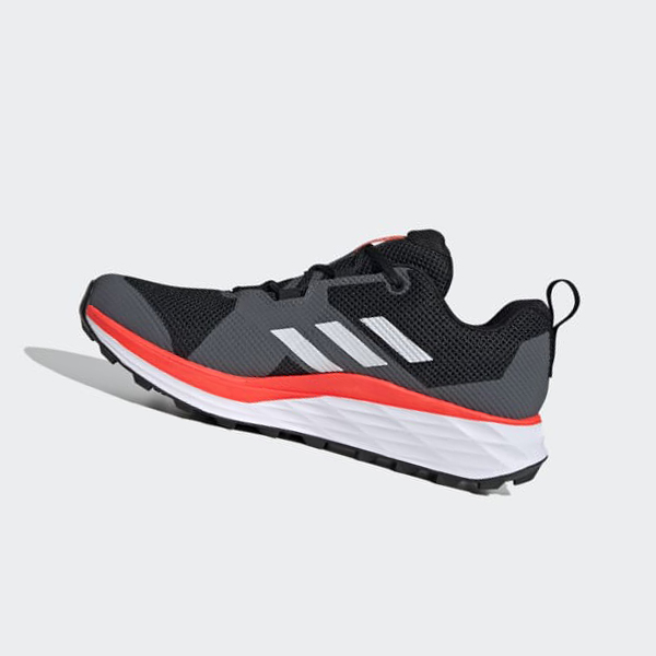 Zapatillas Trail Running Adidas Terrex Two Hombre Chile Negras - NGIDSB638