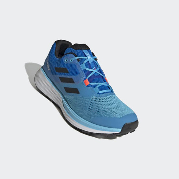 Zapatillas Trail Running Adidas Terrex Two Flow Hombre Chile Azules - PRSQMA268