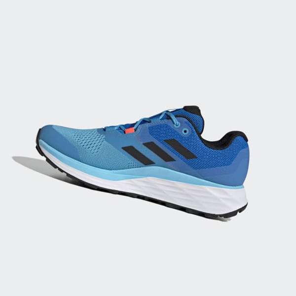 Zapatillas Trail Running Adidas Terrex Two Flow Hombre Chile Azules - PRSQMA268