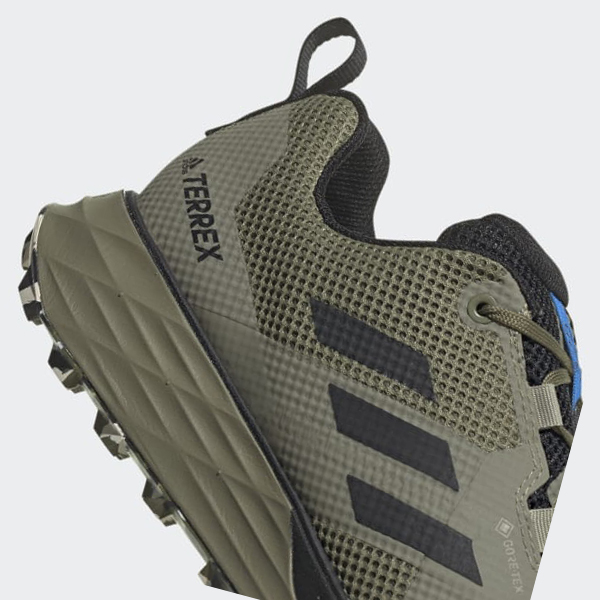 Zapatillas Trail Running Adidas Terrex Two GORE-TEX Hombre Chile Verde - UGONKS416