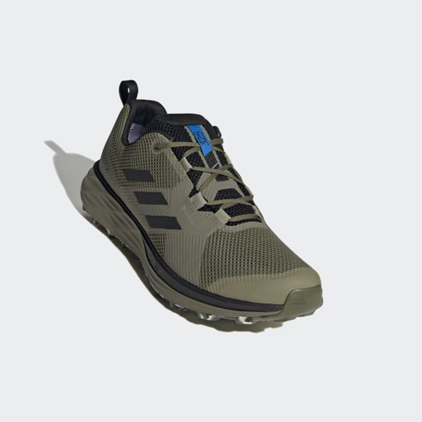 Zapatillas Trail Running Adidas Terrex Two GORE-TEX Hombre Chile Verde - UGONKS416