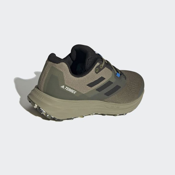 Zapatillas Trail Running Adidas Terrex Two Flow Hombre Chile Verde - WLZYBP691