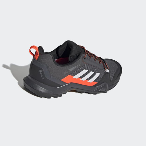 Zapatillas Trekking Adidas Terrex AX3 GORE-TEX Hombre Chile Gris - RWTEGS860