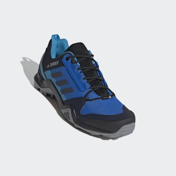 Zapatillas Trekking Adidas Terrex AX3 Hombre Chile Azules - PTLBCR251