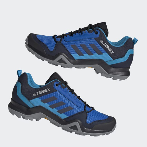 Zapatillas Trekking Adidas Terrex AX3 Hombre Chile Azules - PTLBCR251