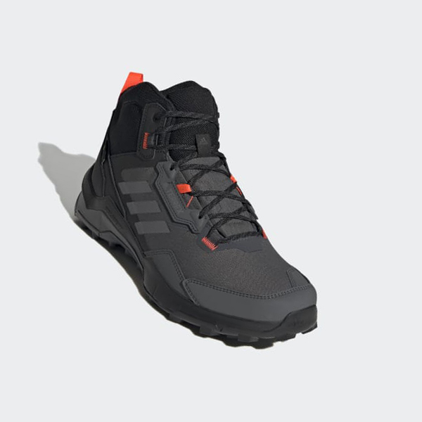 Zapatillas Trekking Adidas Terrex AX4 Mid GORE-TEX Hombre Chile Gris - FCVTMD607