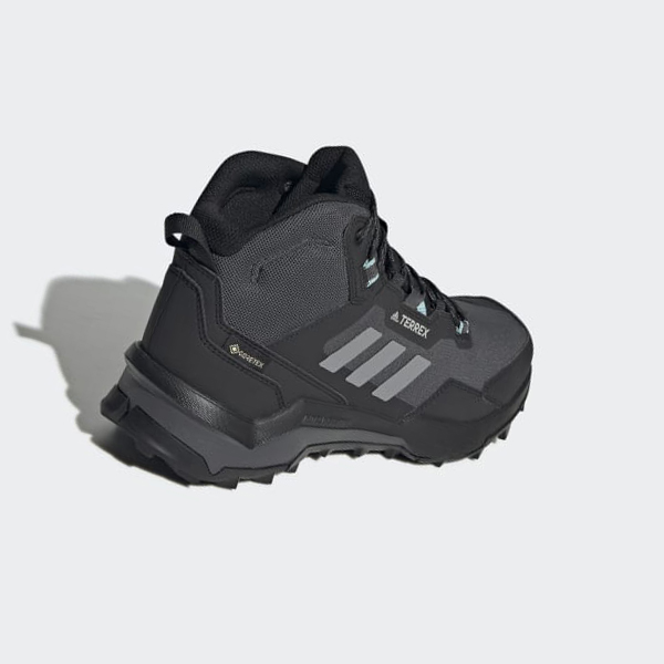 Zapatillas Trekking Adidas Terrex AX4 Mid GORE-TEX Mujer Chile Negras - FXWJQY796