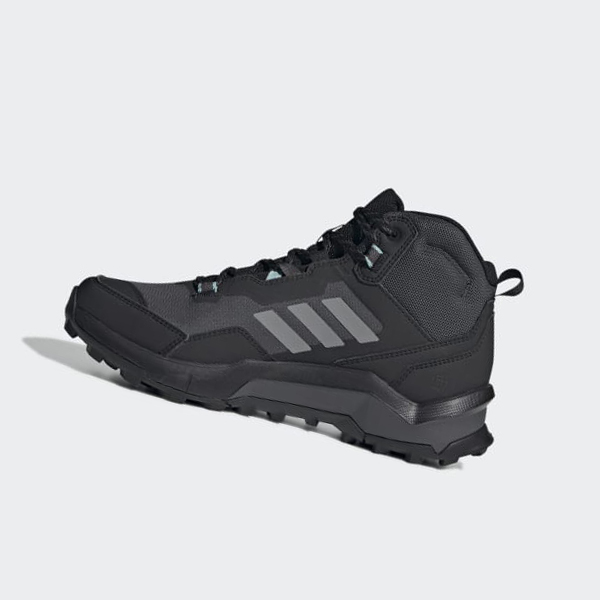 Zapatillas Trekking Adidas Terrex AX4 Mid GORE-TEX Mujer Chile Negras - FXWJQY796