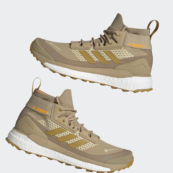 Zapatillas Trekking Adidas Terrex Free Hiker Gore-Tex Hombre Chile Beige - AGUHVQ287