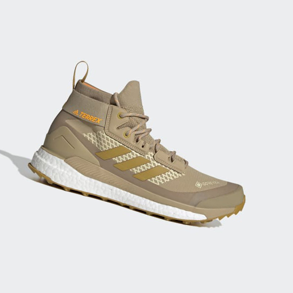 Zapatillas Trekking Adidas Terrex Free Hiker Gore-Tex Hombre Chile Beige - AGUHVQ287