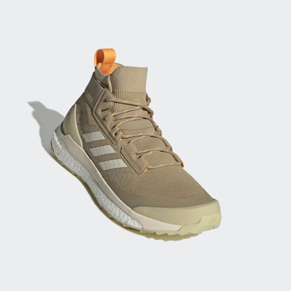 Zapatillas Trekking Adidas Terrex Free Hiker Primeblue Mujer Chile Beige - EFAODJ482