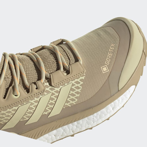 Zapatillas Trekking Adidas Terrex Free Hiker Gore-Tex Mujer Chile Beige - UYCTLJ381