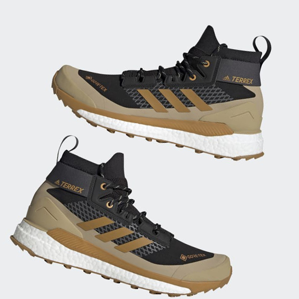 Zapatillas Trekking Adidas Terrex Free Hiker Gore-Tex Hombre Chile Negras - XSZUWT536