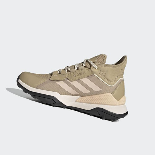 Zapatillas Trekking Adidas Terrex Hyperblue Mid RAIN.RDY Mujer Chile Beige - XRCNZT465