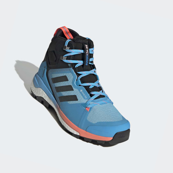 Zapatillas Trekking Adidas Terrex Skychaser 2 Mid GORE-TEX Mujer Chile Azules - BZGHDC713