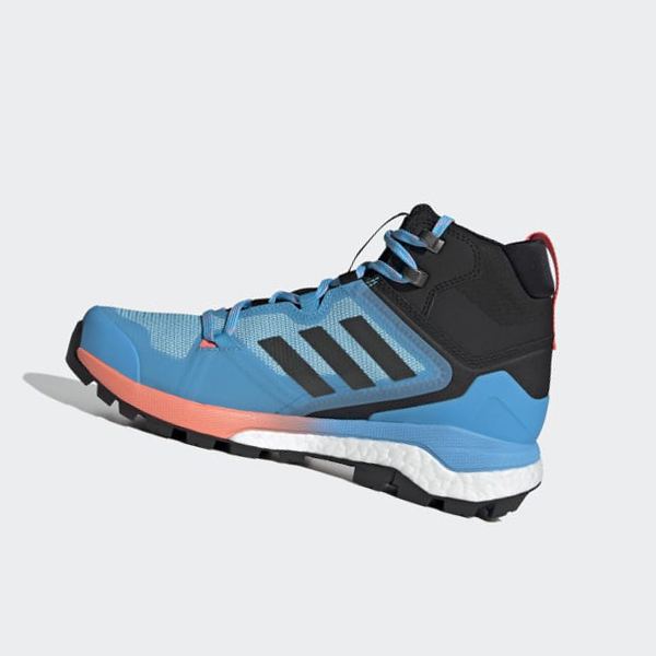 Zapatillas Trekking Adidas Terrex Skychaser 2 Mid GORE-TEX Mujer Chile Azules - BZGHDC713