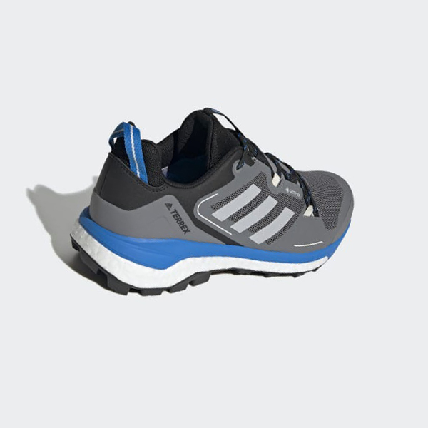 Zapatillas Trekking Adidas Terrex Skychaser GORE-TEX 2.0 Hombre Chile Gris - DWBFIP148