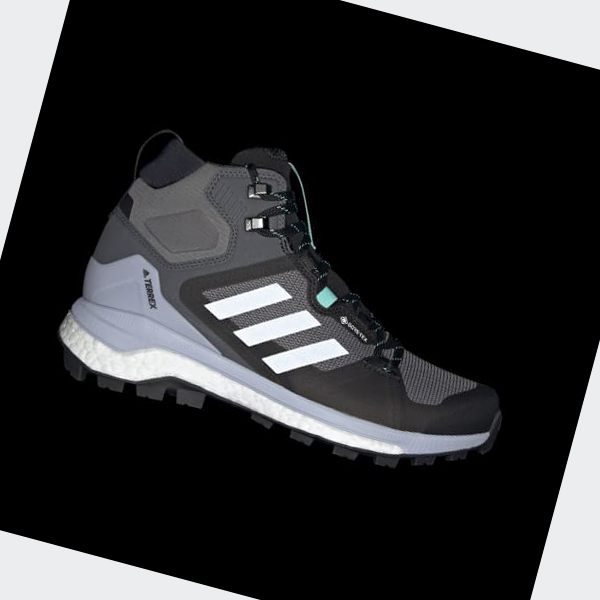 Zapatillas Trekking Adidas Terrex Skychaser 2 Mid GORE-TEX Mujer Chile Gris - GCWJVU986