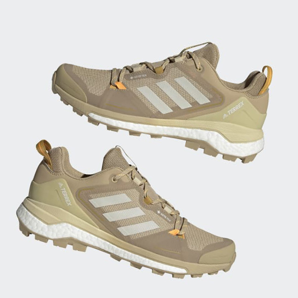 Zapatillas Trekking Adidas Terrex Skychaser GORE-TEX 2.0 Hombre Chile Beige - RBXDUN157