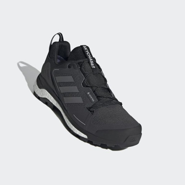 Zapatillas Trekking Adidas Terrex Skychaser GORE-TEX 2.0 Hombre Chile Negras - RNLKWF125