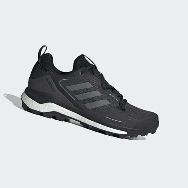 Zapatillas Trekking Adidas Terrex Skychaser GORE-TEX 2.0 Hombre Chile Negras - RNLKWF125