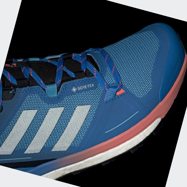 Zapatillas Trekking Adidas Terrex Skychaser GORE-TEX 2.0 Hombre Chile Azules - VYFCNH467