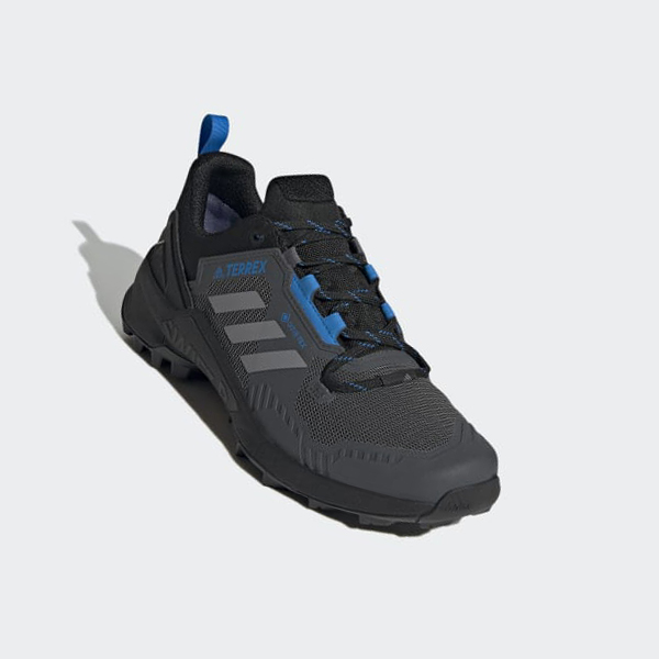 Zapatillas Trekking Adidas Terrex Swift R3 GORE-TEX Hombre Chile Negras - ECYUIO268