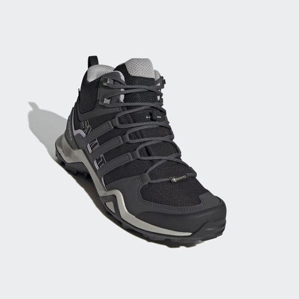 Zapatillas Trekking Adidas Terrex Swift R2 Mid GTX Mujer Chile Negras - GJQNCX769