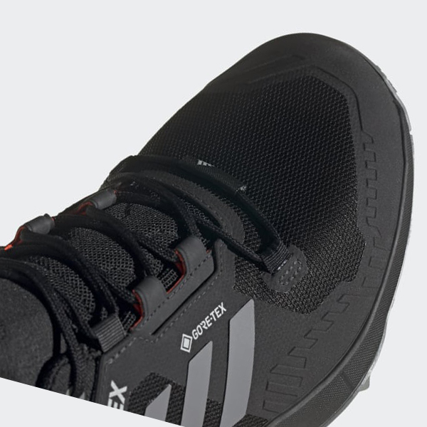 Zapatillas Trekking Adidas Terrex Swift R3 GORE-TEX Hombre Chile Negras - HAGUMJ698