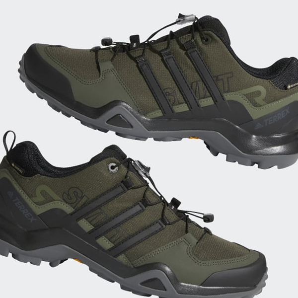 Zapatillas Trekking Adidas Terrex Swift R2 GTX Hombre Chile Negras - IZXGHB724